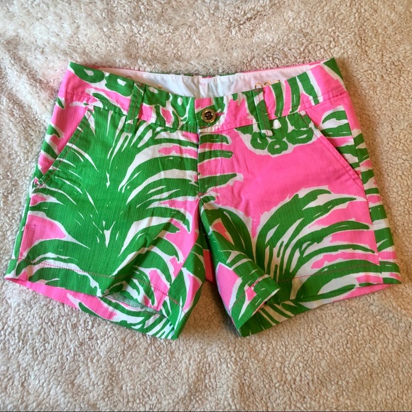 Lilly Pulitzer | Pink Pout Flamenco Callahan Short - Picture 2 of 3
